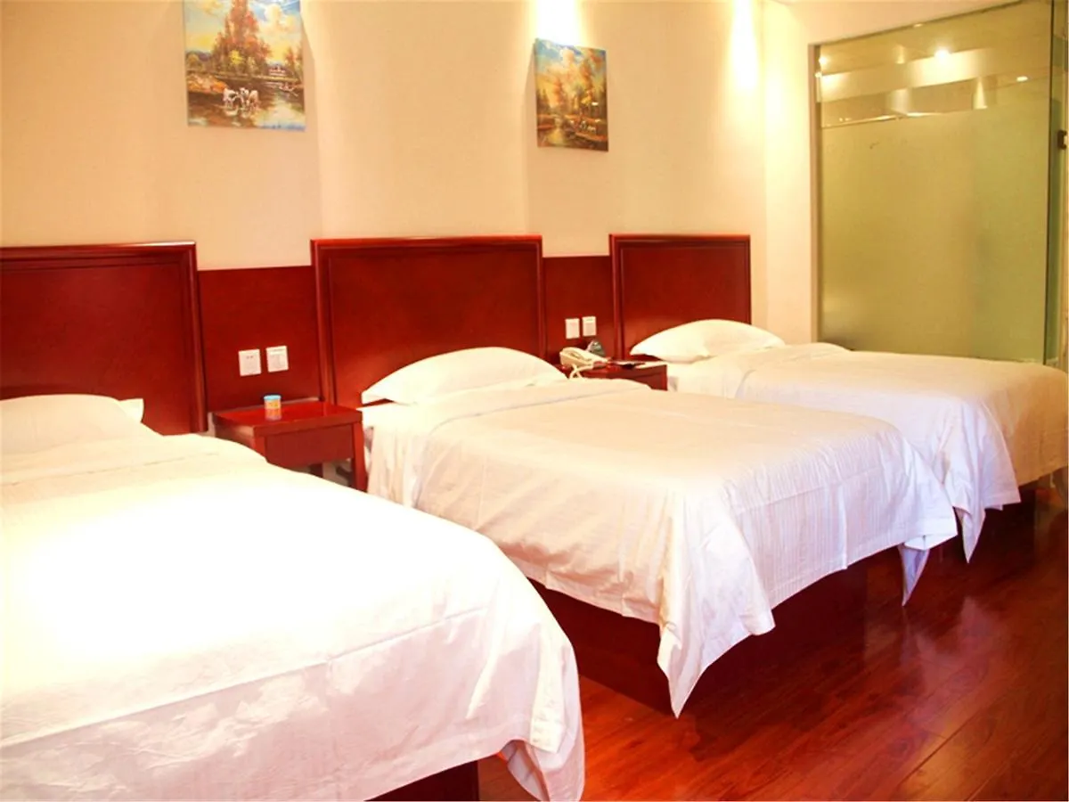 ***  Greentree Inn Jiangsu Suzhou Industrial Park Qingjian Lake Express Hotel Kína