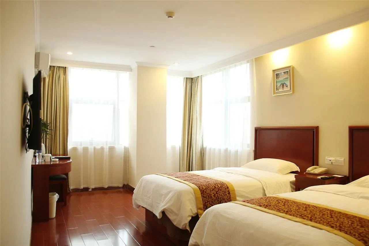 Greentree Inn Jiangsu Suzhou Industrial Park Qingjian Lake Express Hotel 3*, Szucsou