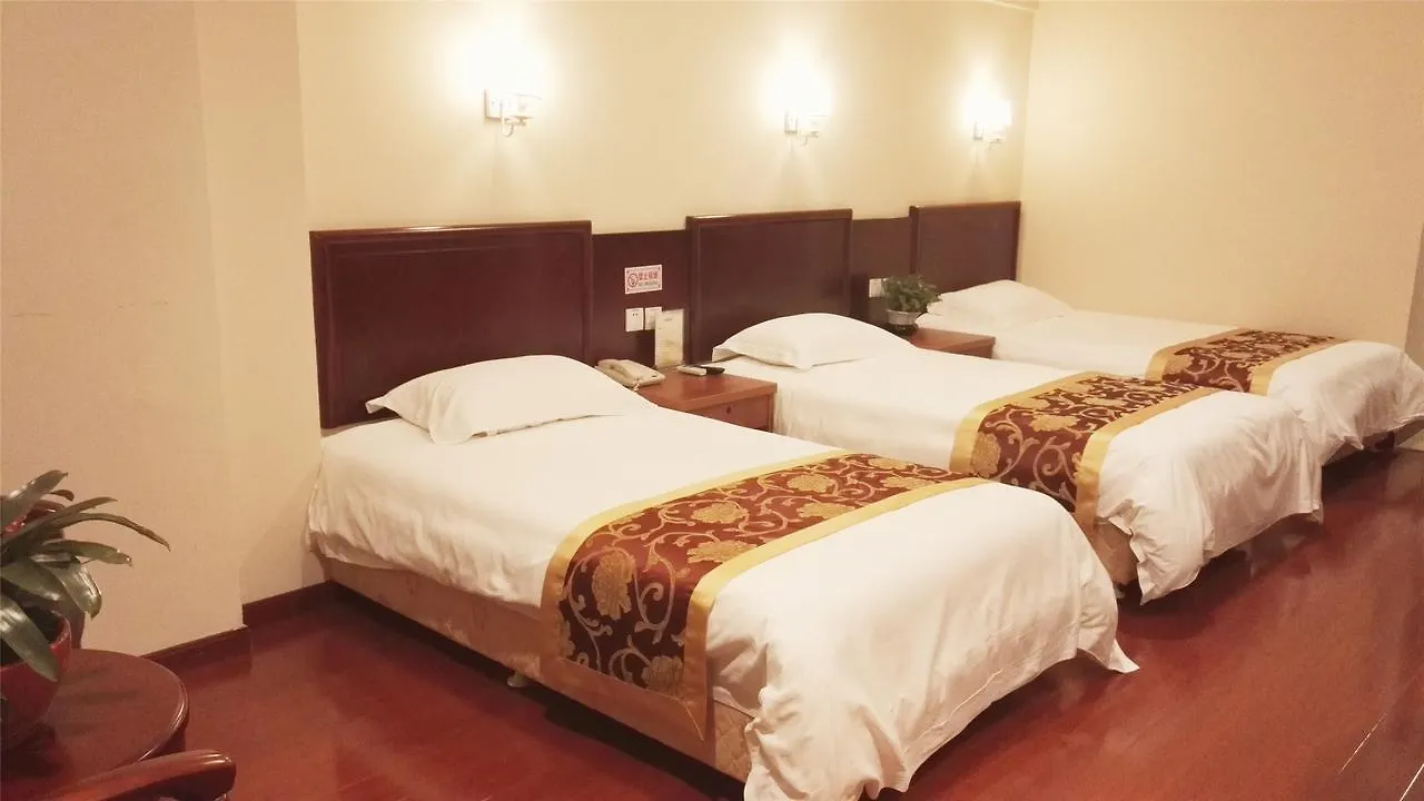 Greentree Inn Jiangsu Suzhou Industrial Park Qingjian Lake Express Hotel 3*, Szucsou